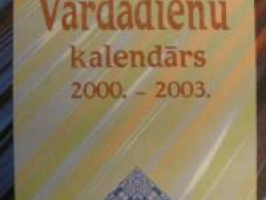 Vārdadienu kalendārs 2000 - 2003