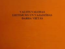 Valsts valodas lietojums un vajadzības darba vietās